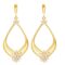 1 Gram Gold Plated 925 Silver Jewellery Earrings with CZ Stones