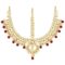 Gold Plated Kundan Pearl Maang Tikka Matha Patti Jewellery