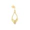1 Gram Gold Plated 925 Silver Jewellery Earrings with CZ Stones - Image 4