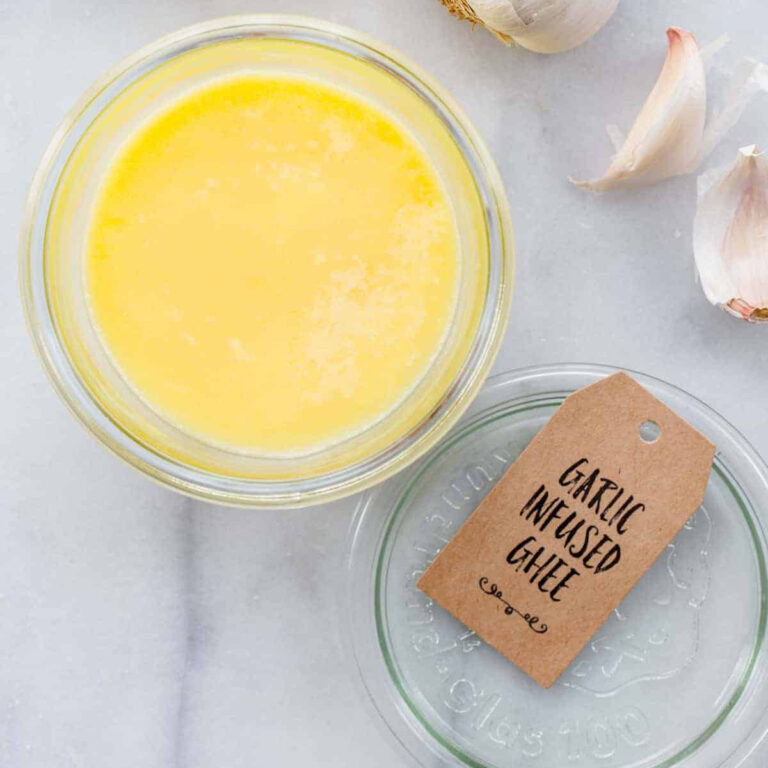 Aromatic Garlic Infused Ghee