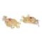 Gold Plated White & Red American Diamond Studded With Drop Pearl Beaded Jewellery Set - Image 4