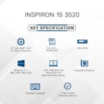 Dell Inspiron 3520 12th Gen i5 FHD (8GB, 1TB HDD + 256GB SSD) - Image 7